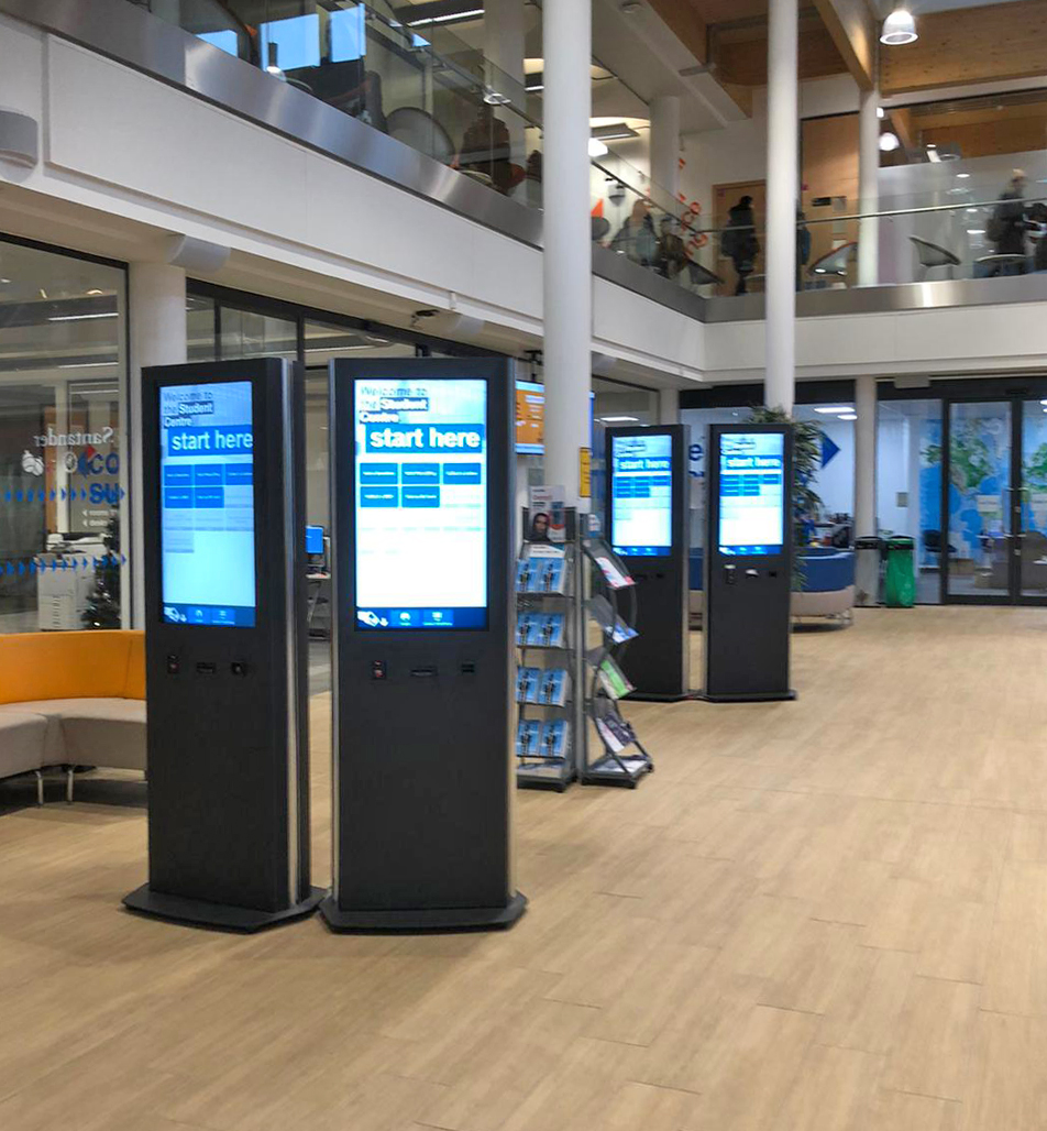 University of Hertfordshire Invest in Wayfinding Kiosks
