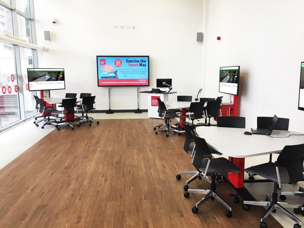 University of South Wales – Mobile AV Furniture